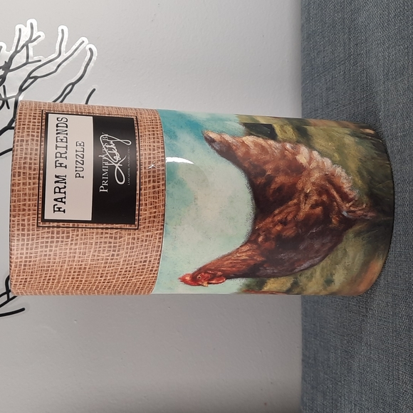 Puzzle Farm Chicken Hen chickens 1000 Piece Jigsaw Gift Present Country Ranch - Picture 1 of 4